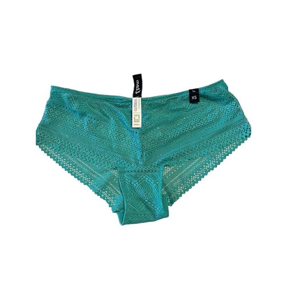 Etam Women's Green Lace XS Extra Small Sublime Shorty Panties. - Picture 1 of 7